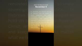 November 9 Bible Reading Unwavering Hope Amidst God’s Judgment  Jeremiah 5152 amp Hebrews 6 [upl. by Ennail964]