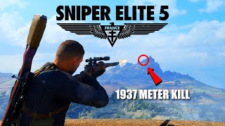 DO THIS for the LONGEST KILL in the game  Sniper Elite 5 [upl. by Schlenger]