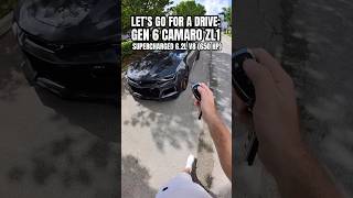 POV You drive a 6th Gen Camaro ZL1 HARD PULLS amp SUPERCHARGER WHINE [upl. by Cahilly674]