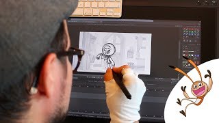 Episode 1  Storyboard and Layout  Gigglebug Behind the Scenes [upl. by Vilma]