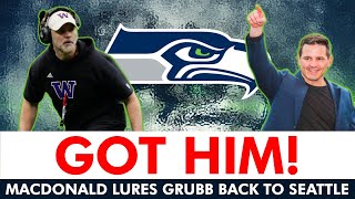 🚨 NEWS ALERT Seahawks Hire Ryan Grubb As Offensive Coordinator Under Mike Macdonald [upl. by Eward]