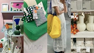 IKEA VLOG 久しぶりの外出新しいインテリアで気分を上げたい｜IKEAamp3COINS 購入品紹介 [upl. by Willin905]