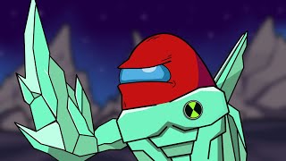 Among us Ben10 Diamond Head Ultimate Alien Part 8  Ben10 Cartoon Animation [upl. by Nelag633]