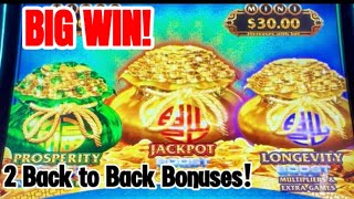 Fu Dai Lian Lian slot machine BONUS 💲BIG WIN 💲 [upl. by Piggy22]