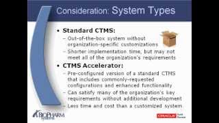 What is a Clinical Trial Management System CTMS [upl. by Araec260]