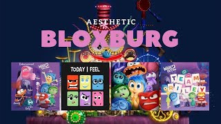 AESTHETIC INSIDE OUT DECALS FOR BLOXBURG  ROBLOX [upl. by Etnoed]