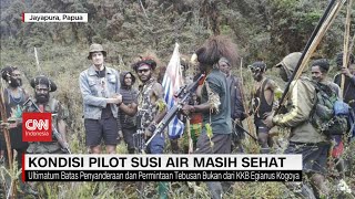 Pilot Susi Air Kapten Philips Mark Mehrtens Terpantau Masih Sehat [upl. by Nyahs]