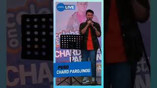 Chard Parojinog  Puso Live Performance [upl. by Annehcu747]