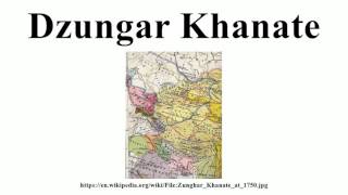 Dzungar Khanate [upl. by Yrad570]