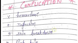 AMPUTATION definitioncausetypelevelcomplicationmanagementNotes for nursing students [upl. by Dadivitan]