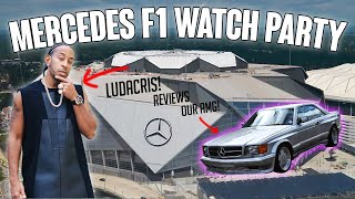 LUDACRIS REVIEWED OUR AMG  ATL MERCEDES F1 EVENT [upl. by Adnohsak]