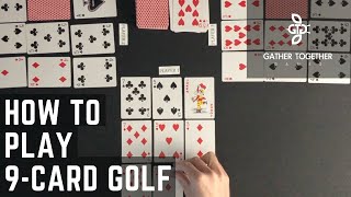 How To Play 9Card Golf [upl. by Adamsun]