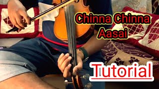 Chinna Chinna Aasai  Violin Sample  Bharath Sankar [upl. by Wolpert]