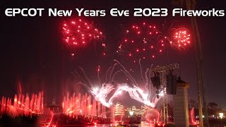 EPCOT New Years Eve 2023 Fireworks Full Show in 4K  Walt Disney World Orlando Florida 2023  2024 [upl. by Ingaberg]