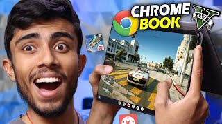 Chromebook Hard Gaming amp Editing Test⚡Chrome os  Run Android amp Windows AppsGames [upl. by Niwled]