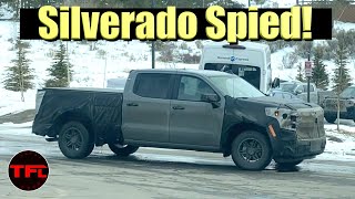 Spied The New 2022 Chevy Silverado In Full Camo What Is It Hiding [upl. by Yusuk]