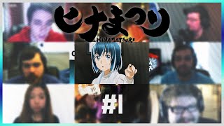 Hinamatsuri Episode 1 Reaction Mashup [upl. by Hardan795]