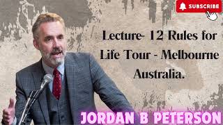 Lecture 12 Rules for Life Tour Melbourne Australia [upl. by Channing772]