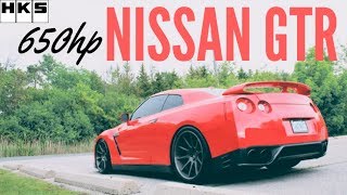 Daily Driven 650HP  Nissan GTR Review  HKS BOV R35 [upl. by Akirej597]