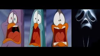 Animaniacs  The Goodfeathers Reaction To Ghostface From Scream [upl. by Sanferd213]