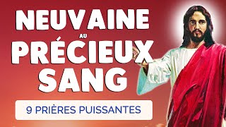 🙏 NEUVAINE au PRÉCIEUX SANG de JÉSUS 🙏 9 PRIÈRES PUISSANTES [upl. by Shamma]