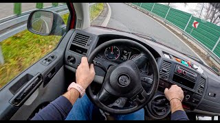 2012 Volkswagen T5 20 TDI 84HP 0100 POV Test Drive 1447 Joe Black [upl. by Laurianne]