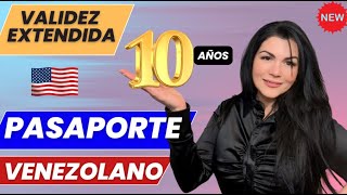 🎟️VALIDEZ DE PASAPORTES VENEZOLANOS 🔛 QUE DEBES HACER Y QUE DICE USCISUSA AL RESPECTO [upl. by Ahsiram]