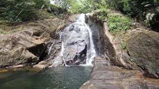 beautifulplacesinsrilanka duviliella waterfall In sinharaja forest neluwa srilanka [upl. by Sharman105]