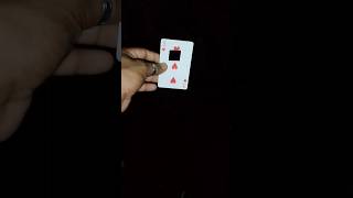 CARDISTRY 💞😱👌🔥CARD MAGIC CARD VANISH shorts viral trending [upl. by Ieluuk]