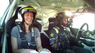 My RideAlong in a Rallycross Car with Tanner Foust [upl. by Ras]