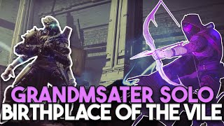 Solo Destiny 2 Birthplace of the Vile Grandmaster [upl. by Naffets519]