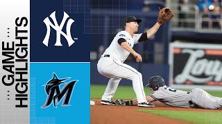 Yankees vs Marlins Game Highlights 81323  MLB Highlights [upl. by Draner]