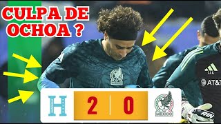 Honduras vs Mexico 20 Resumen Y Goles Completo  Culpa de Ochoa [upl. by Ainoek]