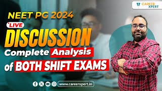 NEET PG 2024 Live Discussion Regarding Complete Analysis of both Shift Exams  QampA Session [upl. by Mlehliw]