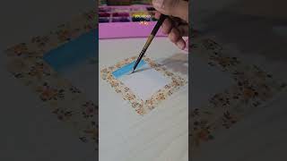 Polaroid painting😇🥰 art artist diy youtubeshorts trending polaroid painting shorts reels [upl. by Diantha]