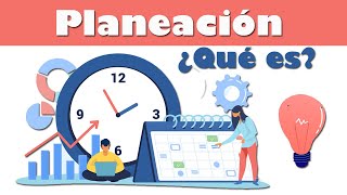 ¿Qué es la Planeación Administrativa Gestión Empresarial Tipos y Proceso de Planeación [upl. by Enyak346]