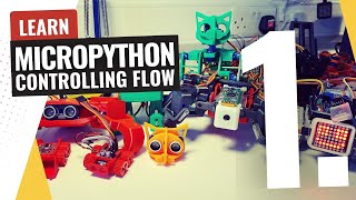 Learn MicroPython  Part 1 Controlling the flow [upl. by Anitselec91]