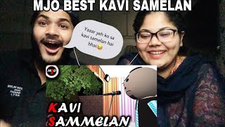 MAKE JOKE OF MJO  KAVI SAMMELAN  Reaction By  Pak Siblings Reaction [upl. by Eigna]