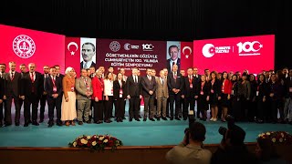 Öğretmenlerin Gözüyle Cumhuriyetin 100 Yılında Eğitim Sempozyumu [upl. by Lupien]