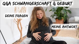 QampA SCHWANGERSCHAFT amp GEBURT  VEGAN [upl. by Flint]