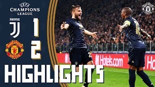 Highlights  Juventus 12 Manchester United  Mata freekick inspires late comeback victory [upl. by Sorvats986]