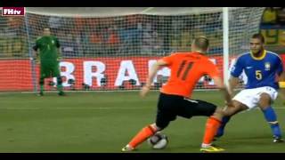 World Cup 2010 Most Shocking Moments 17Felipe Melo Stamp [upl. by Dobb397]