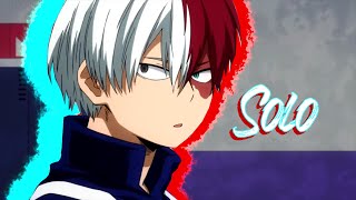 MHA AMV  Solo Shoto Todoroki [upl. by Atarman302]