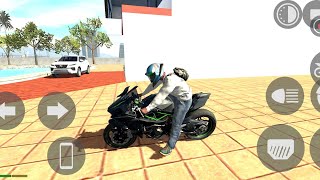 INDIAN BIKES  NINJA H2R SUPER SPORTS BIKE RIDING AND ACCIDENT  GAMEPLAY  SNOBI GAMING 680  1m [upl. by Ocirema21]