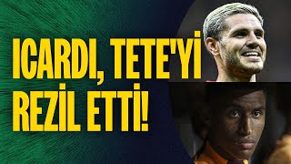 Icardi Teteyi rezil etti Peş peşe bacak arası yiyen Tete dağıldı arkadaşları kahkaha attı [upl. by Gasperoni]