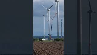 Windpark Feldheim Zweite Enercon E66 wird abgebaut 😔 25042024 [upl. by Cyrus]