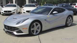 SUPERCAR Ferrari F12 Berlinetta in Monaco [upl. by Sher922]