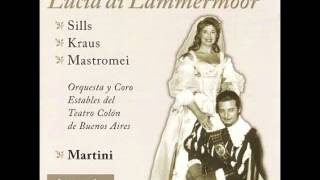 SPARGI DAMARO PIANTO BEVERLY SILLS LUCIA DI LAMMERMOOR DONIZETTI TEATRO COLON 72 [upl. by Figone729]