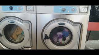 Wascomat Junior W620 Washing Machine Pre And Main Wash In Action [upl. by Adraynek239]