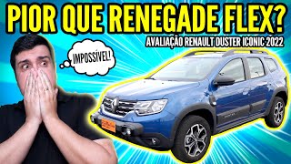 NOVO DUSTER  ÓTIMO SUV mas É MAIS LENTO que RENEGADE 18 FLEX Avaliação [upl. by Nowyt661]